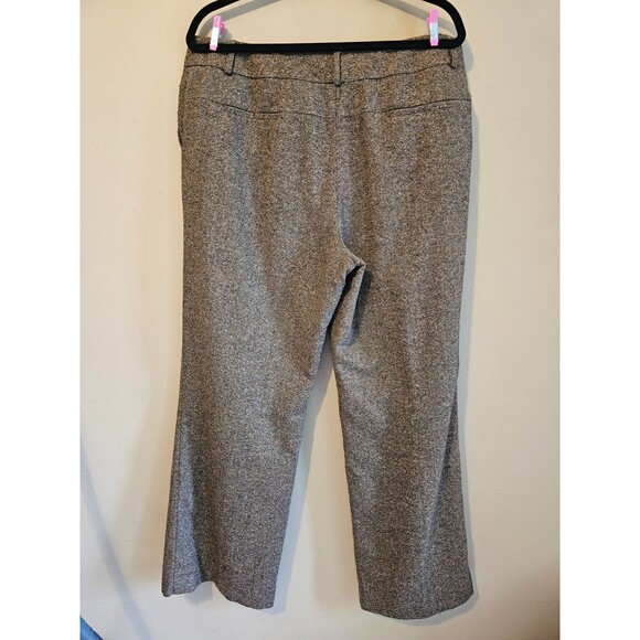 Talbots Heritage Pants Womens Sz 16 Gray Wool/silk blend Italian fabric,lined - Picture 2 of 4